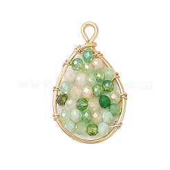 5 шт. подвески из стеклянных бусин PALLOY-JF03029