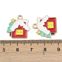 Рождественские эмали сплава подвески FIND-I067-02KCG-10
