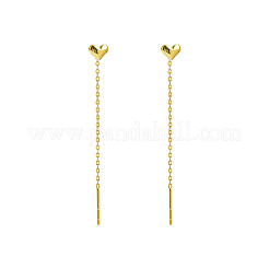 Herz-Messing-Ohrfaden&nbsp;FS-WGE06F8-01