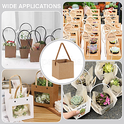 Водонепроницаемые коробки для хранения цветов из крафт-бумаги&nbsp;CON-WH0115-03