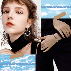 240 шт. 3 стиля 304 нержавеющая сталь разделительные бусины STAS-SC0006-72