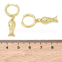 Creolen-Ohrringe aus Messing für Damen&nbsp;EJEW-A167-16G