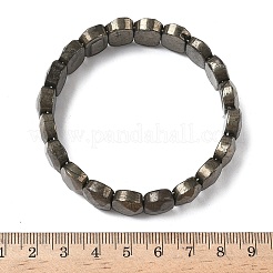 Браслеты из натуральных бусин пирита для женщин и мужчин BJEW-I323-01