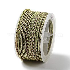 Cordon tressé en polyester bicolore de 14 m&nbsp;OCOR-G015-02A-04