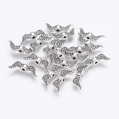 Сплавочные овальные бусины тибетского стиля &nbsp;LS-TIBEB-6139-AS-FF