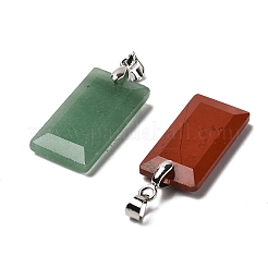 Подвески с огранкой из натуральных смешанных драгоценных камней&nbsp;G-U031-04P