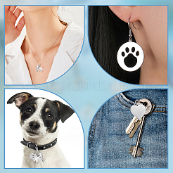 20 шт. 4 стиля подвески из нержавеющей стали 304&nbsp;STAS-AR0002-61P