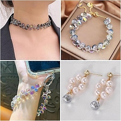 50 шт. Гальванические стеклянные бусины&nbsp;EGLA-YW0005-40A