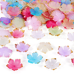 120шт 8 цвета акриловые колпачки для бусин&nbsp;MACR-TA0002-59