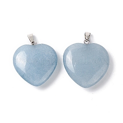 Натурального белого нефрита подвески&nbsp;X-G-G956-B38-FF