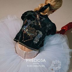 Камни preciosa® crystal hotfix с плоской основой&nbsp;Y-PRC-HSS6-23980-257