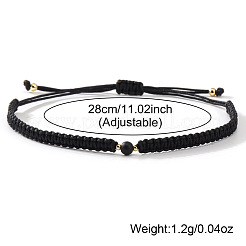 2 регулируемый набор плетеных браслетов для пары ко Дню святого Валентина&nbsp;BJ0894-1