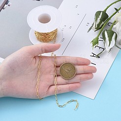 Паяные латунные цепочки для скрепок CHC-G005-06G-01