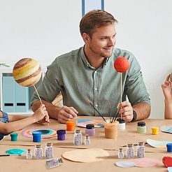 30 шт. 3 стиля мини симпатичные маленькие стеклянные банки стеклянные бутылки AJEW-YW0001-45