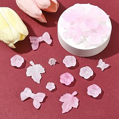 60 г прозрачных акриловых бусин OACR-FS0001-90A