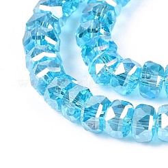 Гальванизируйте прозрачное стекло бисер нитей EGLA-N022-05B-C15