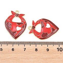 Pendentifs en alliage émaillé sur le thème du cow-boy de l'ouest&nbsp;LS-ENAM-L056-01E-03