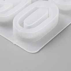 Moldes de silicona para coctelera número 0~9&nbsp;DIY-WH0453-74B