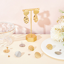 Фурнитура для сережек-гвоздиков из нержавеющей стали 304 STAS-UN0001-04