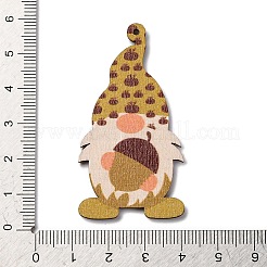 Печатные подвески дерева WOOD-B009-02F