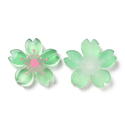 Светящиеся кабошонов смолы&nbsp;X-RESI-G030-01E