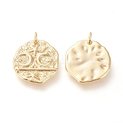 Латунные подвески&nbsp;KK-L006-025G