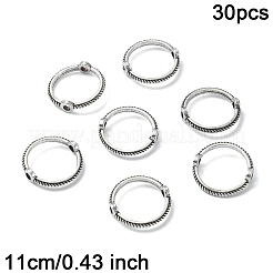 Тибетский стиль сплава цинка шарик кадров&nbsp;FIND-YW0004-43A