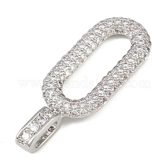 Латунные микро проложить кубического циркония подвески&nbsp;LS-KK-K413-07P