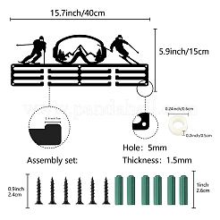 Модная железная вешалка для медалей ODIS-WH0037-217