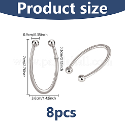 Clip per bikini in lega da 8 pezzo&nbsp;FIND-FG0003-62P