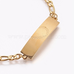 Ионное покрытие (ip) пары 304 нержавеющая сталь id браслеты наборы&nbsp;X-BJEW-I283-08