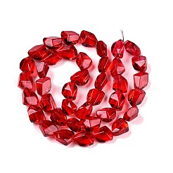 Стеклянные бусины с гальваническим покрытием &nbsp;EGLA-N012-05