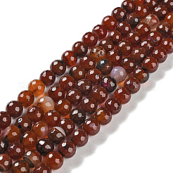 Chapelets de perles d'agate naturelle&nbsp;G-M437-B01-01K
