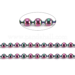 Ionenplattierung (IP) 304 Edelstahl-Kugelketten&nbsp;CHS-H013-04M-1.5MM-A