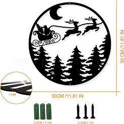 Décorations murales en fer&nbsp;HJEW-WH0067-003