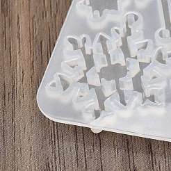 Серия снежинок diy силиконовые украшения подвесные Молды SIMO-R012-03A