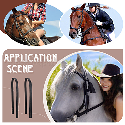 Ремни из искусственной кожи для самостоятельного изготовления ремней для конской сбруи&nbsp;DIY-WH0750-099A