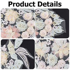 Кружевное вышивальное швейное волокно&nbsp;PATC-WH20021-001C