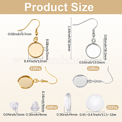 Комплекты для изготовления сережек&nbsp;STAS-SP0001-97A