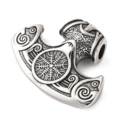 Большие подвески из хирургической нержавеющей стали 316 STAS-Z073-06AS