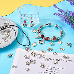 100шт 20 стиля подвески из сплава в тибетском стиле FIND-TA0003-59