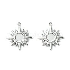 Подвеска-кабошон из не тускнеющей нержавеющей стали 304 STAS-L269-051P