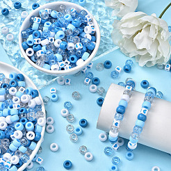 720 шт. 6 вида пластиковых и акриловых бусин&nbsp;KY-YW0001-77