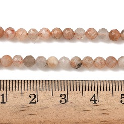 Natürliche sunstone Perlen Stränge&nbsp;LS-G-RM241221-C29