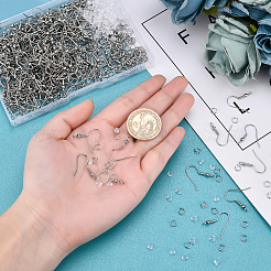 300 шт. крючки для сережек из нержавеющей стали 304 STAS-DC0004-47