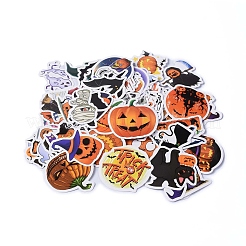 100 Uds. Pegatinas láser autoadhesivas de pvc holográficas de halloween&nbsp;DIY-B064-02A