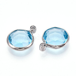 Стеклянные подвески k9&nbsp;X1-GLAA-T023-37B-04