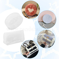 6 сумка 2 стиля наборы для самостоятельного вязания крючком пластиковых сумок&nbsp;DIY-CP0012-63