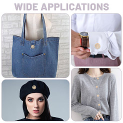 30 шт. кнопки из сплава с 1 отверстиями BUTT-CA0001-33