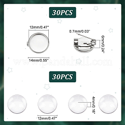 Набор для изготовления броши в виде купола своими руками DIY-UN0050-22P